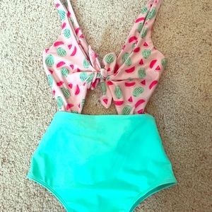 Lolli Swim Watermelon One Piece